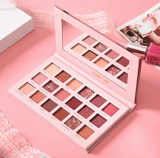 Waterproof Nude Eyeshadow Palette – 18 Matte Shades for Long-Lasting Wear
