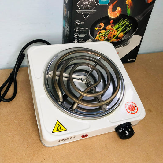 Electric Stove for cooking, Hot Plate heat up in just 2 mins, Easy to clean (Random Color)