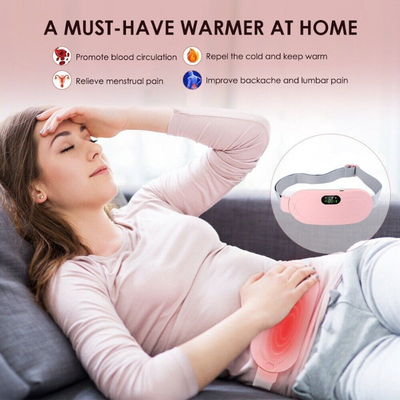 Heating and Vibrating Digital Period Pad for Healing Period Cramps - Women's Care pin Relief