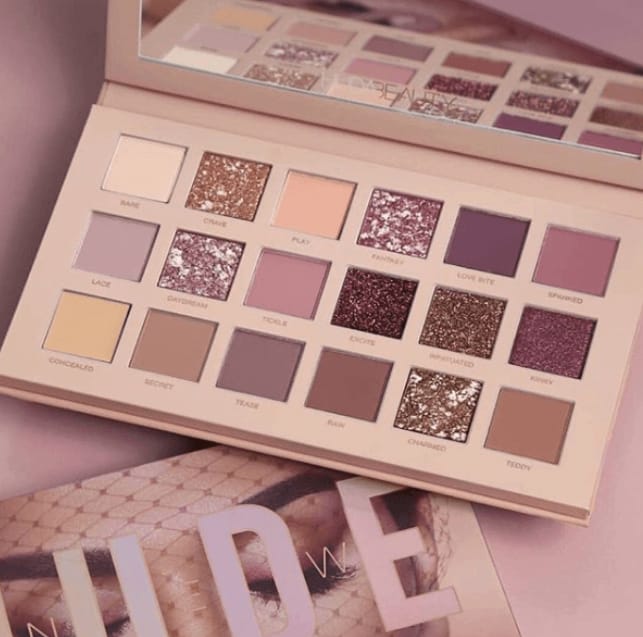 Waterproof Nude Eyeshadow Palette – 18 Matte Shades for Long-Lasting Wear