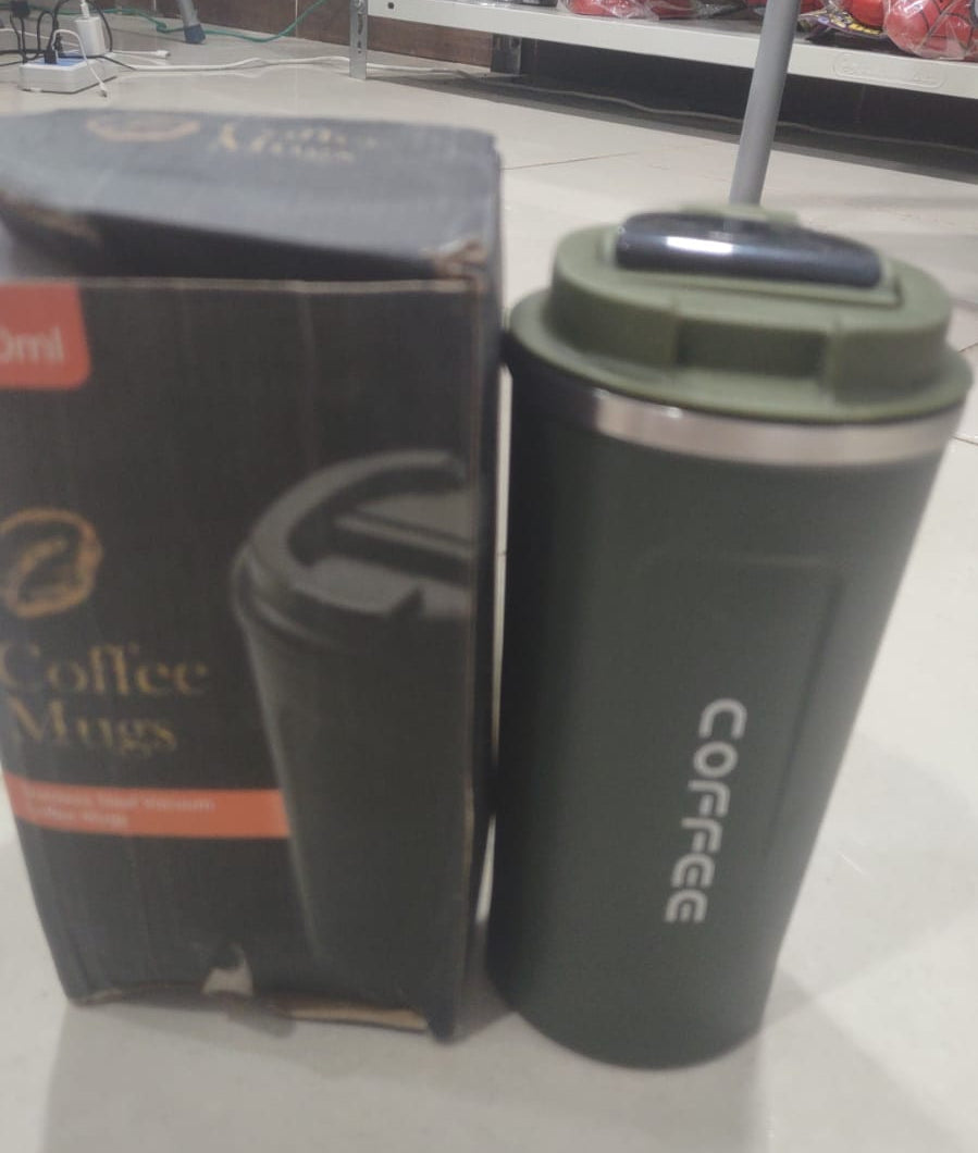 Stainless Steel Heat Preservation Coffee Mug – Random Color