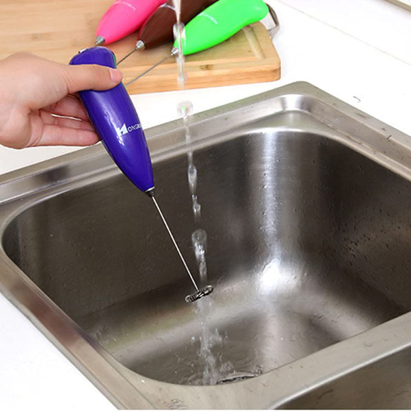 Deal pack of 2 - Electric Straw Juicer (500ml) and Coffee Beater (Random Color)