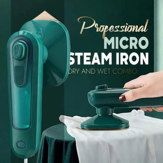 Mini Electric Steam Iron – Portable & Handheld Travel Ironing Machine