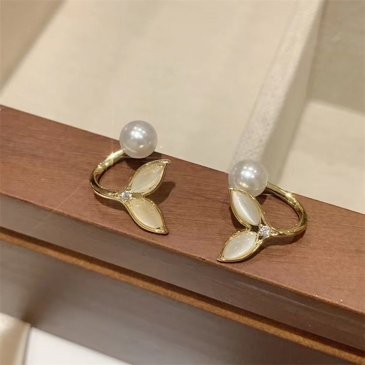 Graceful Pearl Drop Earrings
