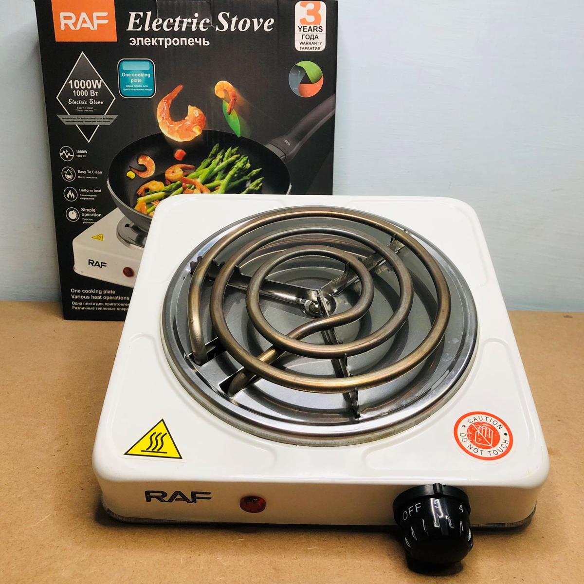 Electric Stove for cooking, Hot Plate heat up in just 2 mins, Easy to clean (Random Color)