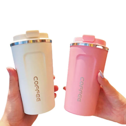 Stainless Steel Heat Preservation Coffee Mug – Random Color