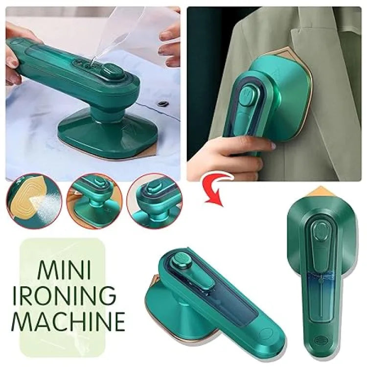 Mini Electric Steam Iron – Portable & Handheld Travel Ironing Machine