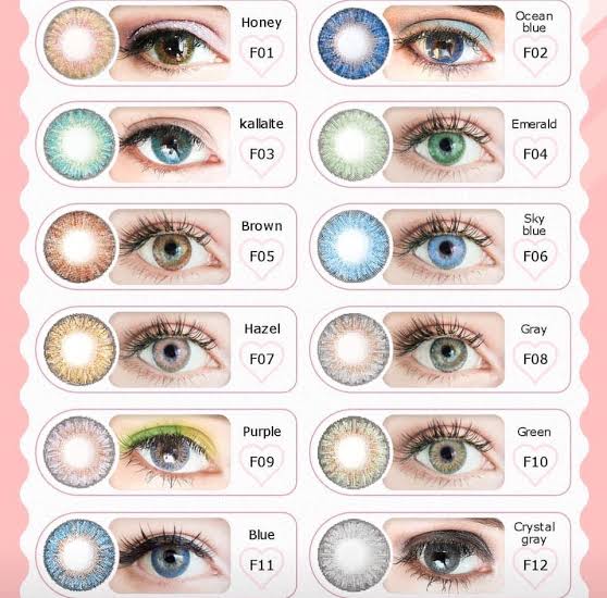 Premium Colored Contact Lenses – Multiple Shades Available