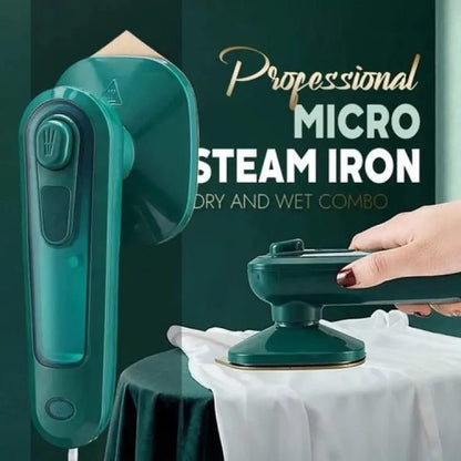 Mini Electric Steam Iron – Portable & Handheld Travel Ironing Machine
